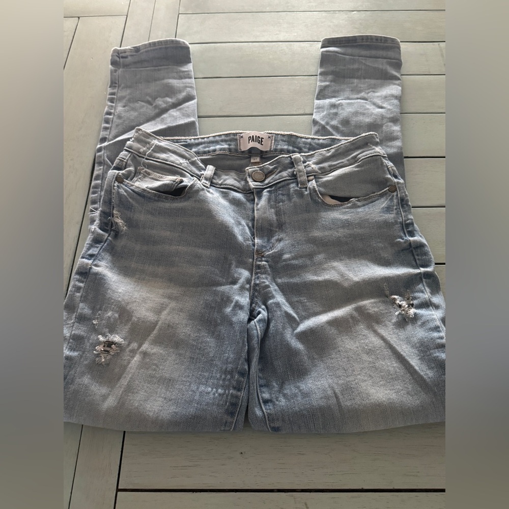 PAIGE | Skinny Denim jeans Sz 27 - Picture 1 of 5